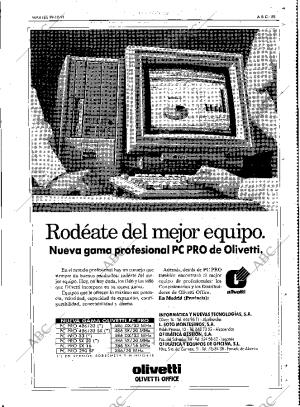 ABC MADRID 29-10-1991 página 85