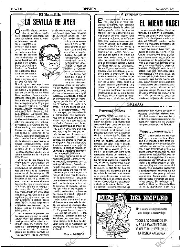 ABC SEVILLA 02-11-1991 página 16