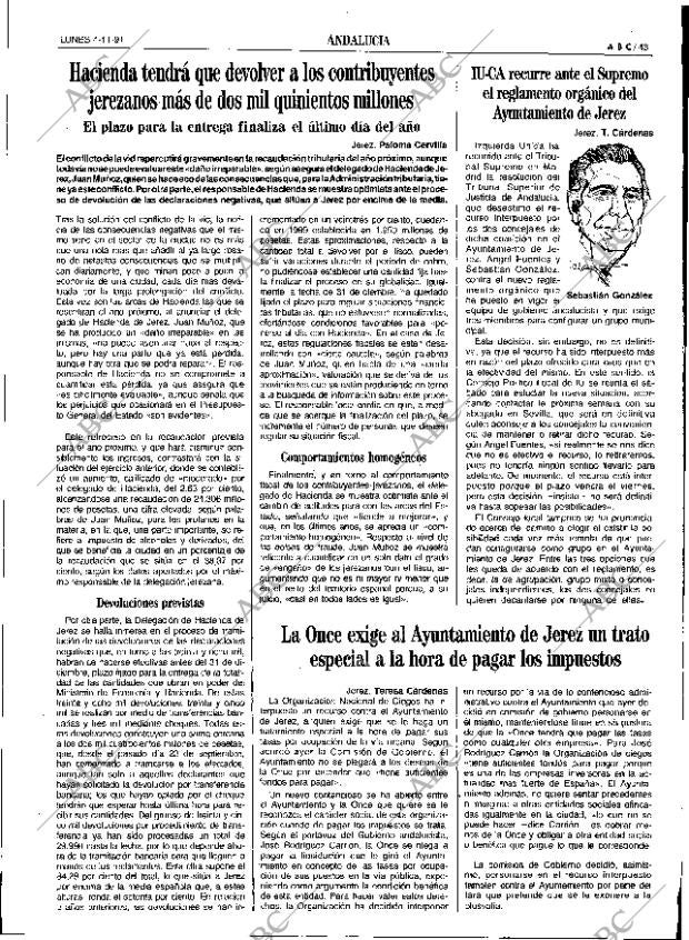 ABC SEVILLA 04-11-1991 página 43