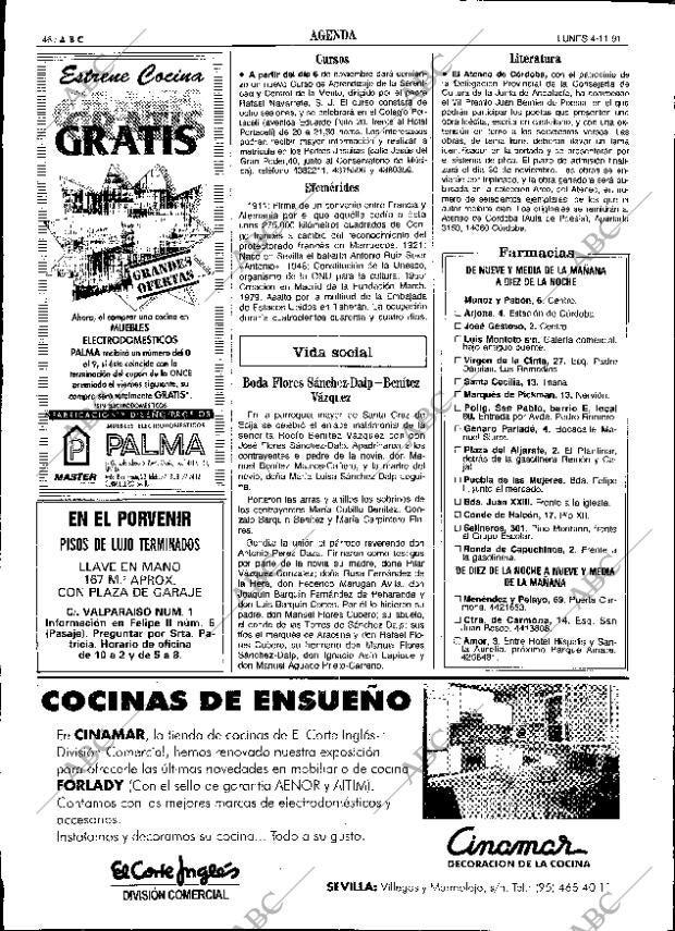 ABC SEVILLA 04-11-1991 página 46