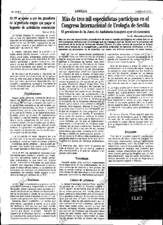 ABC SEVILLA 04-11-1991 página 50