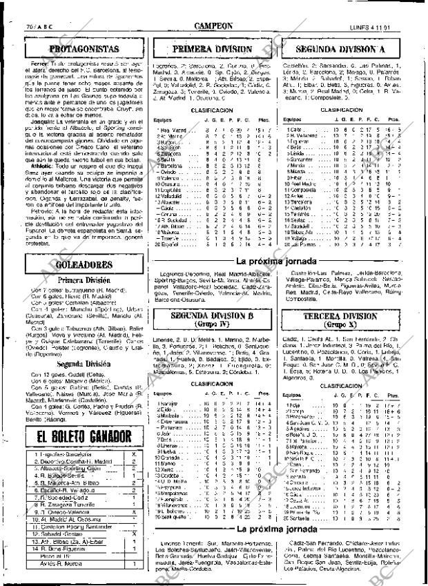 ABC SEVILLA 04-11-1991 página 70