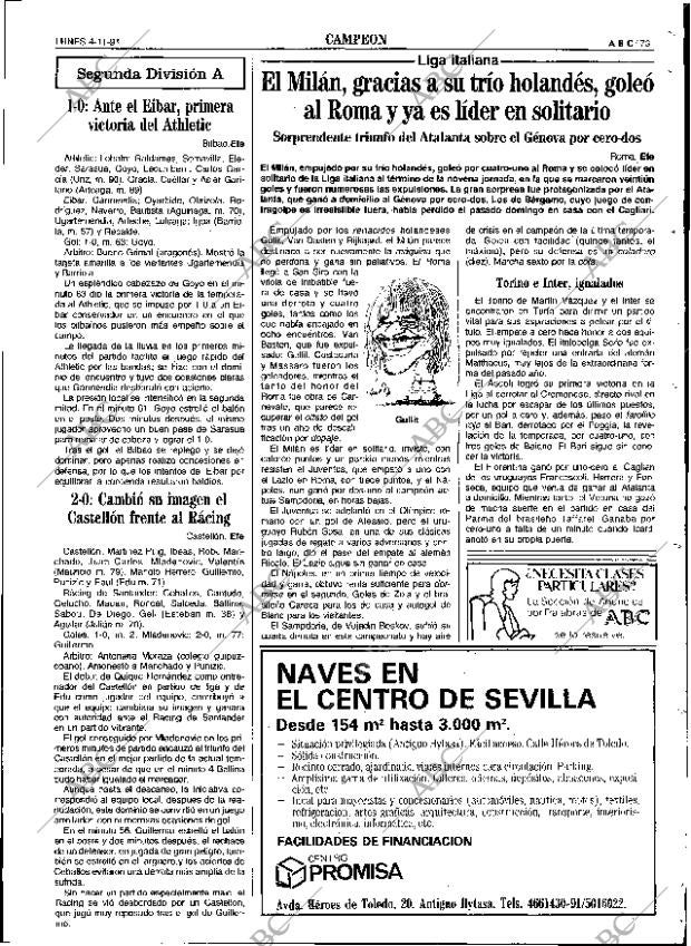 ABC SEVILLA 04-11-1991 página 73