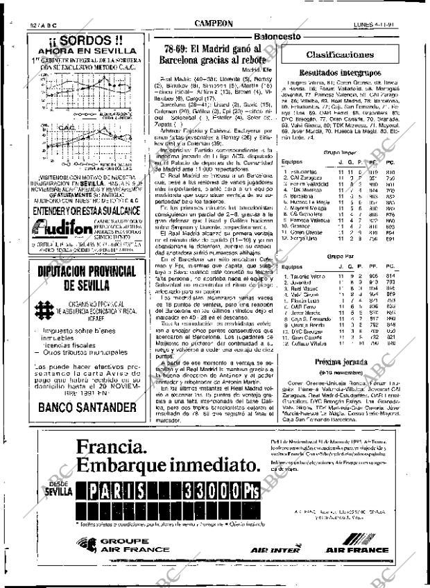 ABC SEVILLA 04-11-1991 página 82