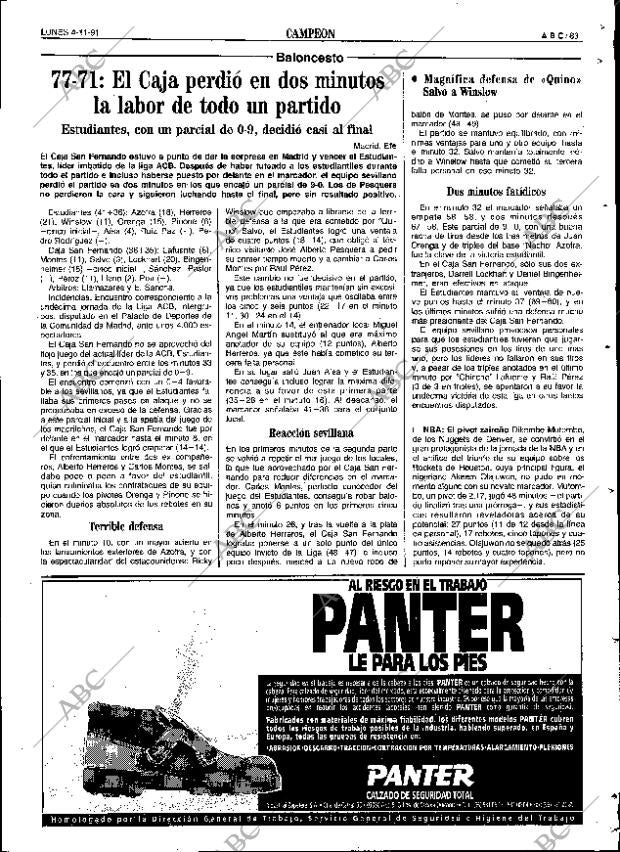 ABC SEVILLA 04-11-1991 página 83