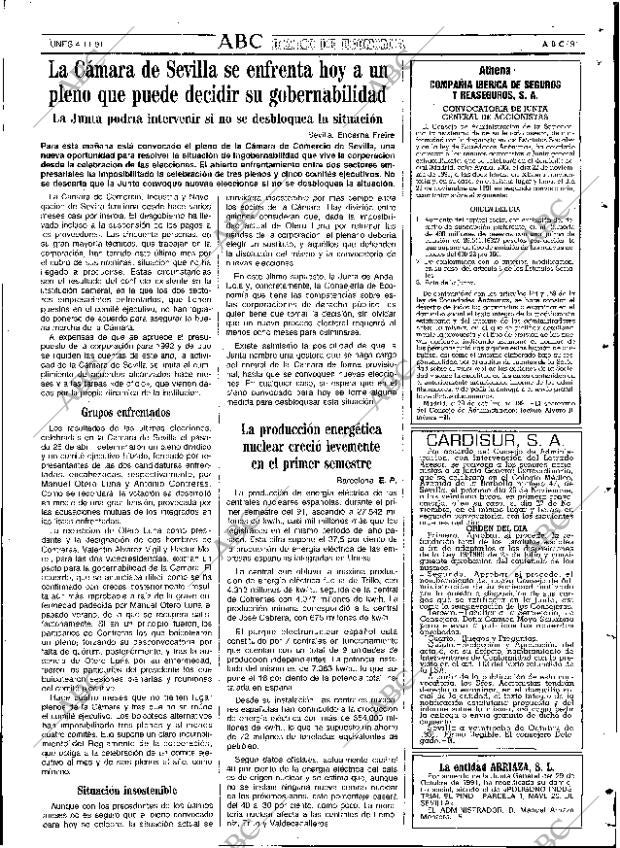 ABC SEVILLA 04-11-1991 página 91