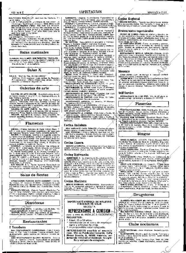 ABC SEVILLA 05-11-1991 página 102