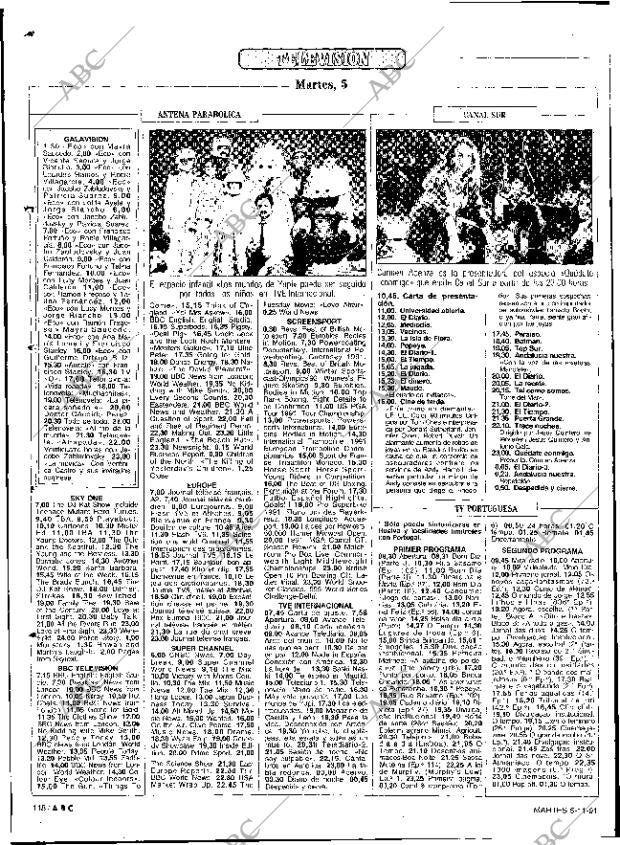 ABC SEVILLA 05-11-1991 página 118