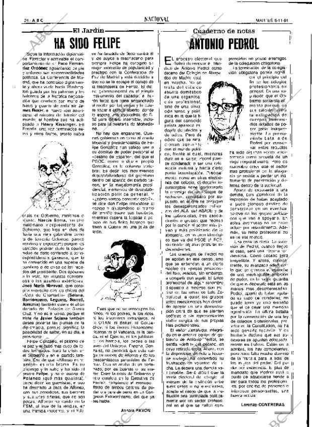 ABC SEVILLA 05-11-1991 página 24