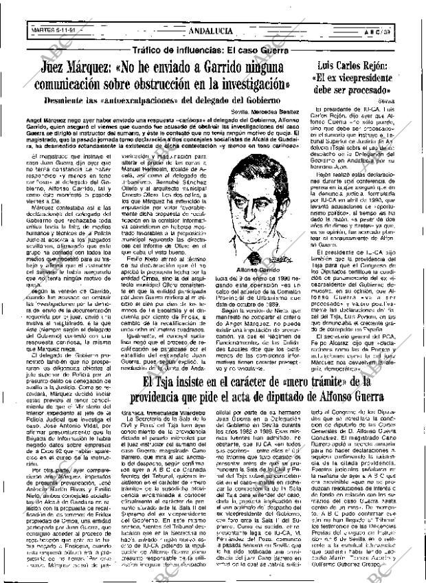 ABC SEVILLA 05-11-1991 página 39