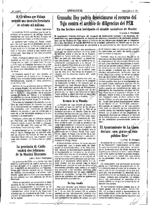 ABC SEVILLA 05-11-1991 página 40