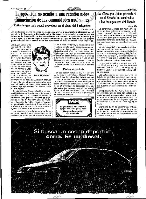 ABC SEVILLA 05-11-1991 página 41