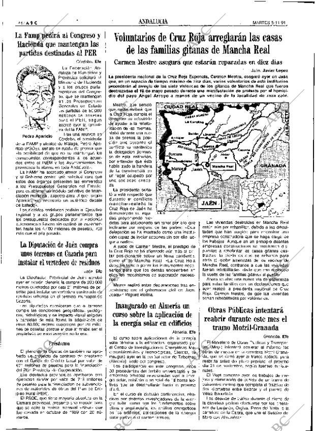 ABC SEVILLA 05-11-1991 página 44