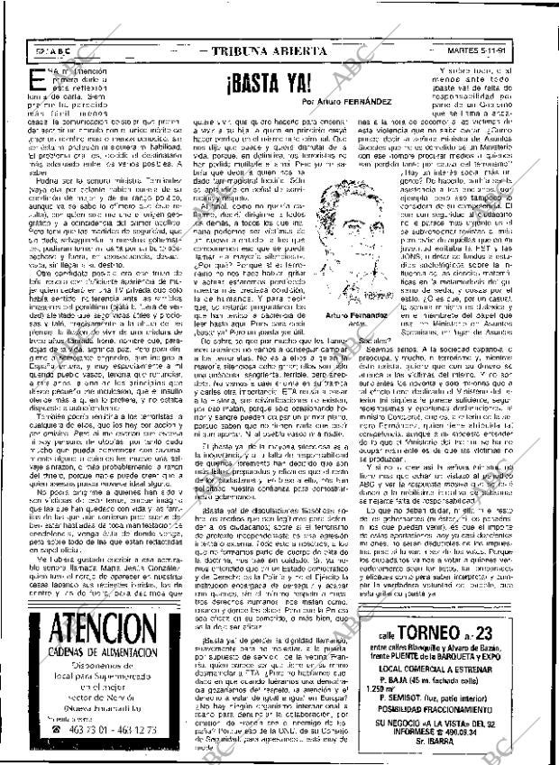 ABC SEVILLA 05-11-1991 página 52