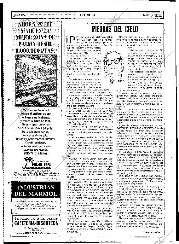 ABC SEVILLA 05-11-1991 página 84