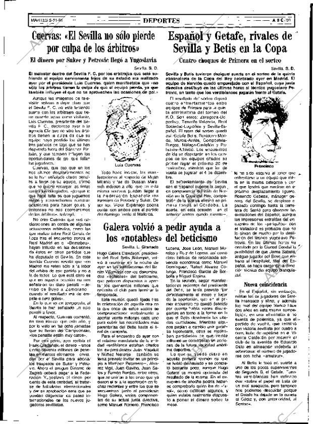 ABC SEVILLA 05-11-1991 página 91