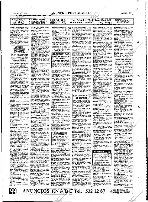 ABC MADRID 12-11-1991 página 129