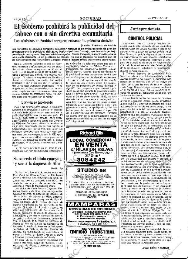 ABC MADRID 12-11-1991 página 70