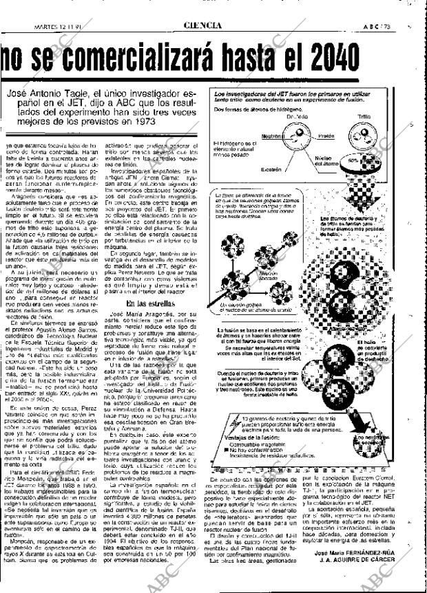 ABC MADRID 12-11-1991 página 73