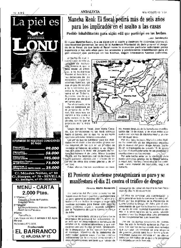 ABC SEVILLA 13-11-1991 página 46