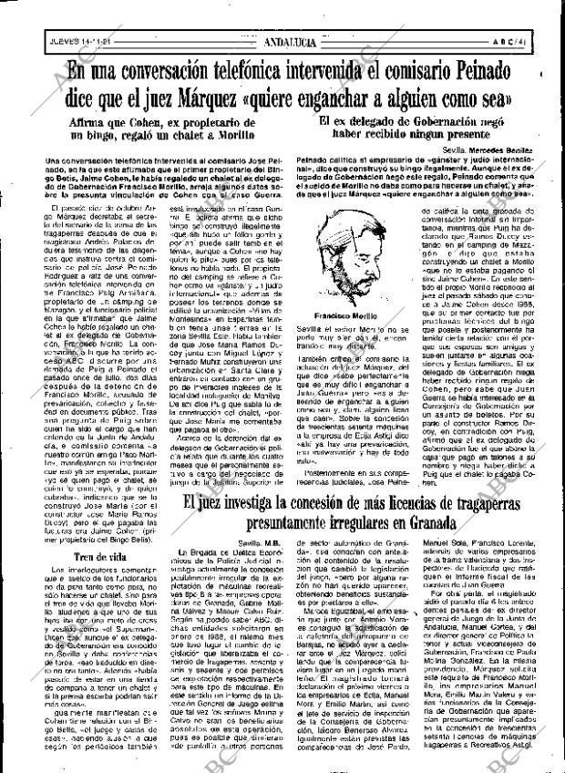 ABC SEVILLA 14-11-1991 página 41
