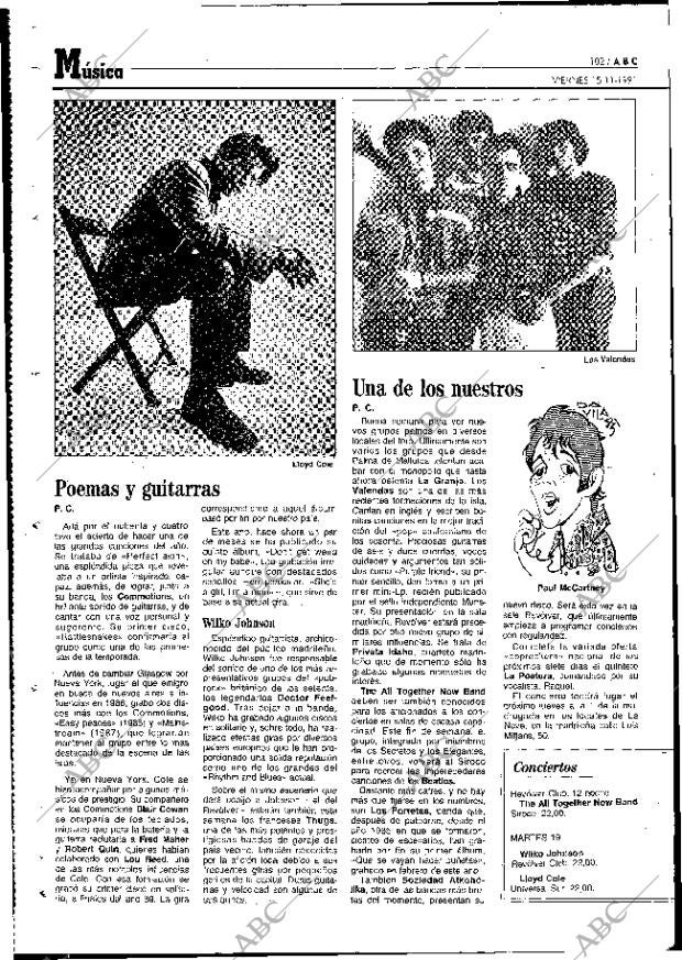 ABC MADRID 15-11-1991 página 102