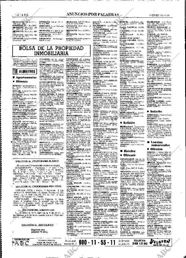 ABC MADRID 15-11-1991 página 122