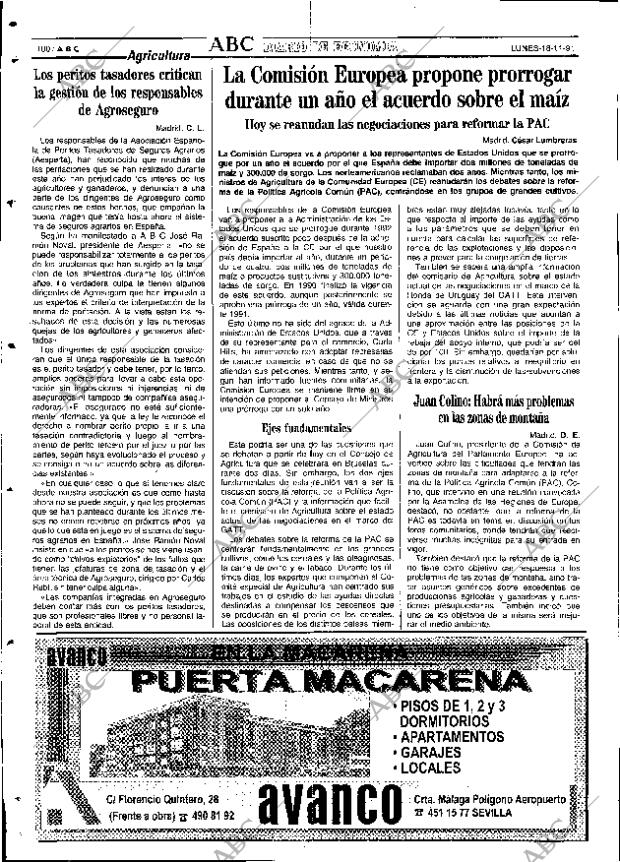 ABC SEVILLA 18-11-1991 página 100