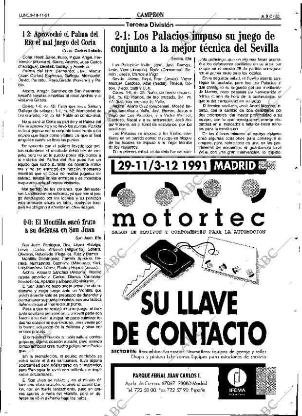 ABC SEVILLA 18-11-1991 página 83
