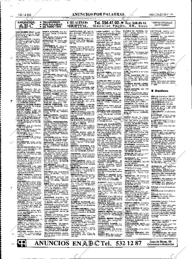 ABC MADRID 20-11-1991 página 122