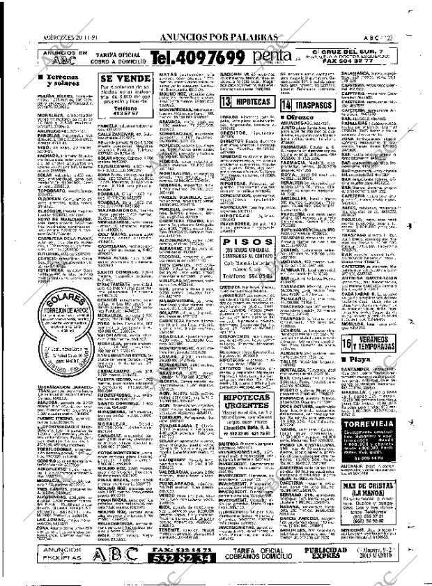 ABC MADRID 20-11-1991 página 123