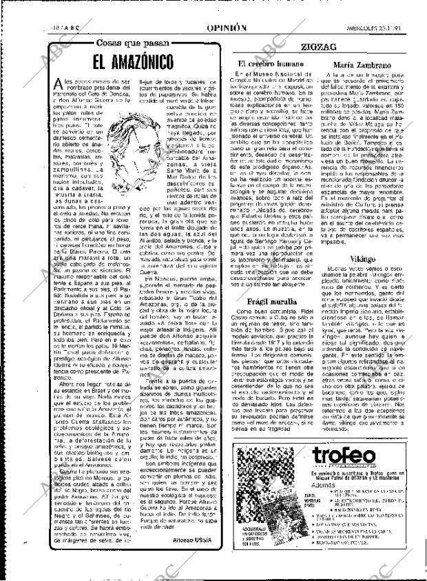 ABC MADRID 20-11-1991 página 18