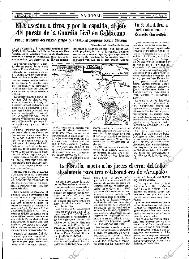 ABC MADRID 20-11-1991 página 21
