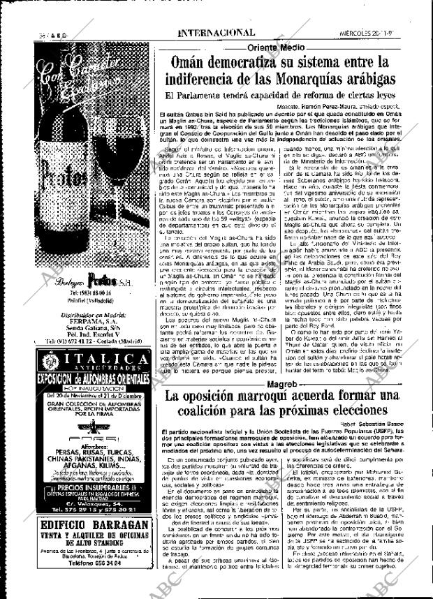 ABC MADRID 20-11-1991 página 36
