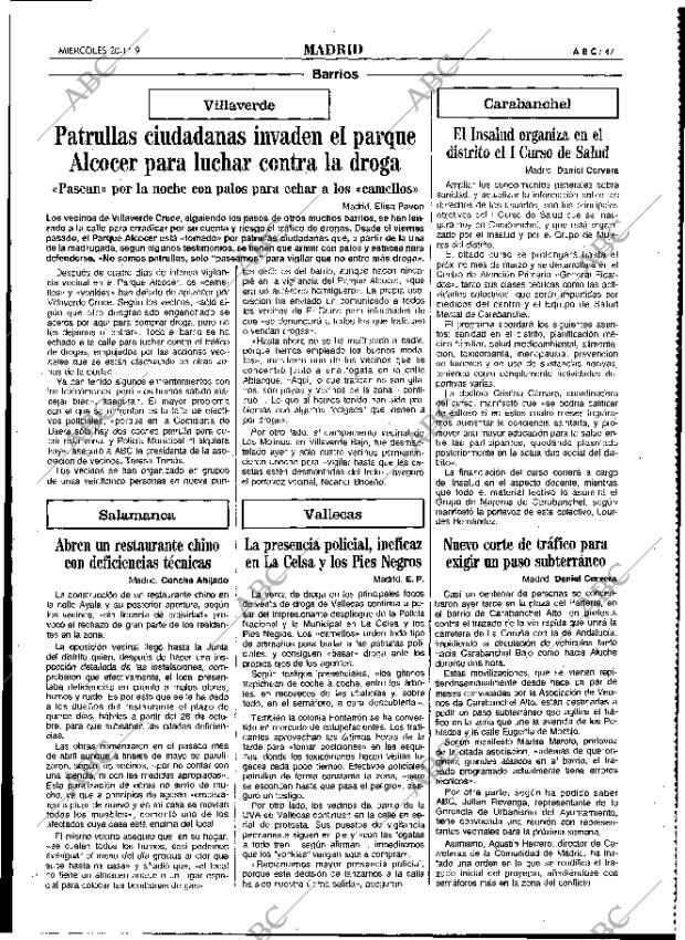 ABC MADRID 20-11-1991 página 47
