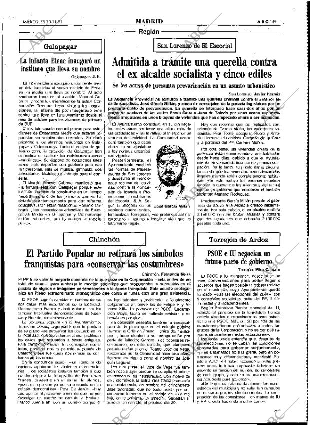 ABC MADRID 20-11-1991 página 49