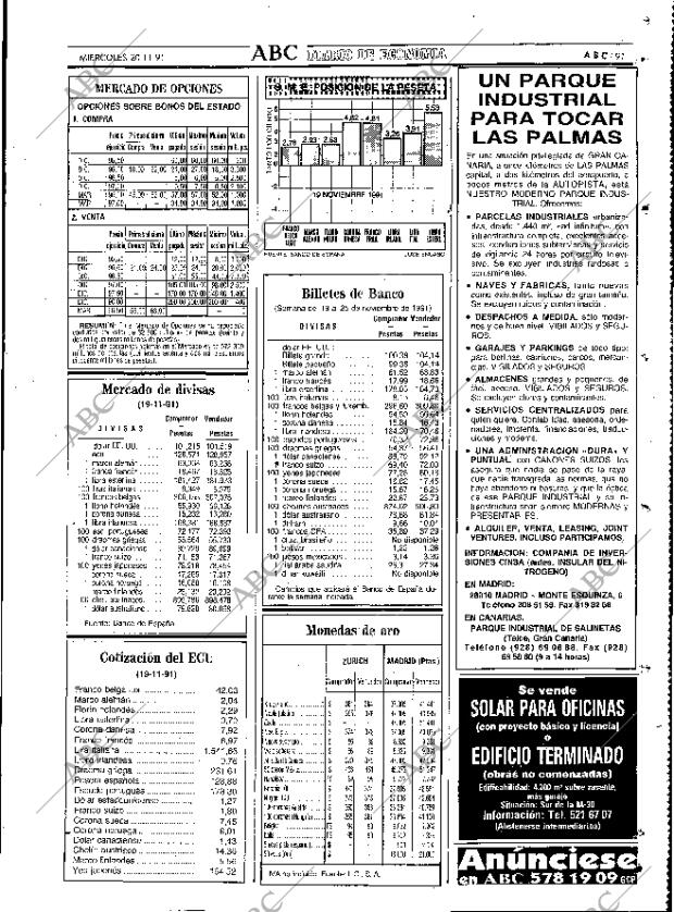 ABC MADRID 20-11-1991 página 91