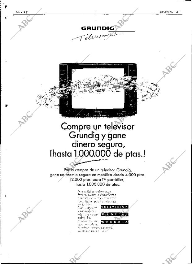 ABC SEVILLA 21-11-1991 página 84