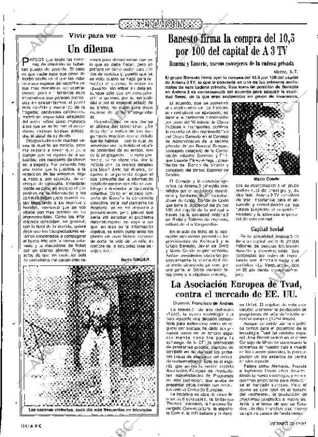 ABC SEVILLA 22-11-1991 página 124