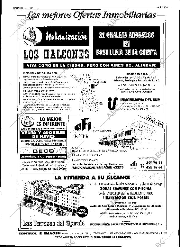 ABC SEVILLA 23-11-1991 página 37