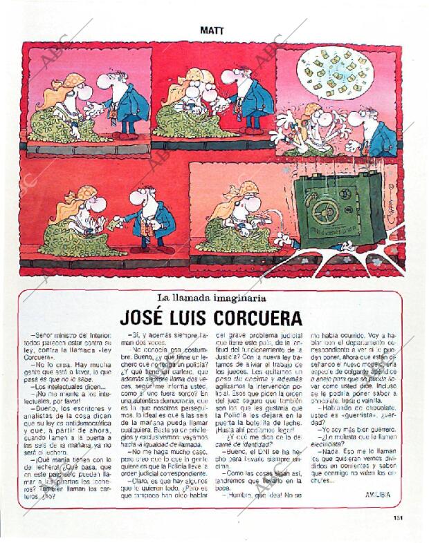 BLANCO Y NEGRO MADRID 24-11-1991 página 131