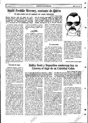 ABC MADRID 25-11-1991 página 105