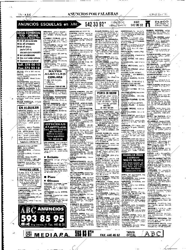 ABC MADRID 25-11-1991 página 122