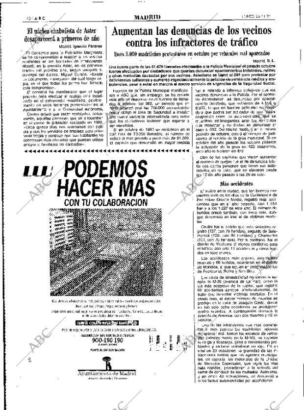 ABC MADRID 25-11-1991 página 40