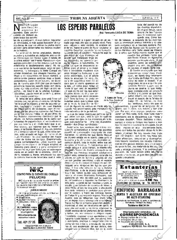 ABC MADRID 25-11-1991 página 52