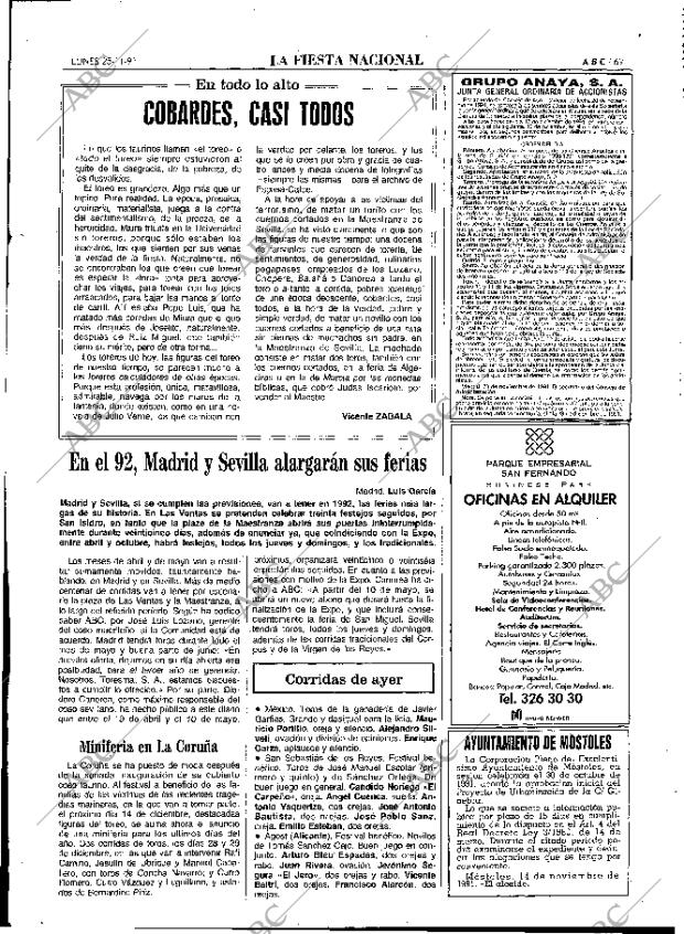 ABC MADRID 25-11-1991 página 67