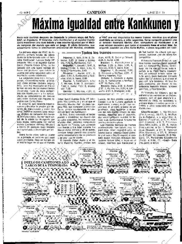 ABC MADRID 25-11-1991 página 70