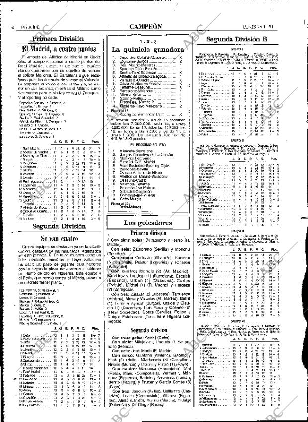 ABC MADRID 25-11-1991 página 72