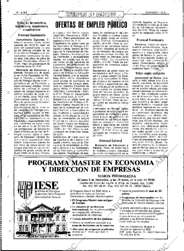 ABC MADRID 01-12-1991 página 92