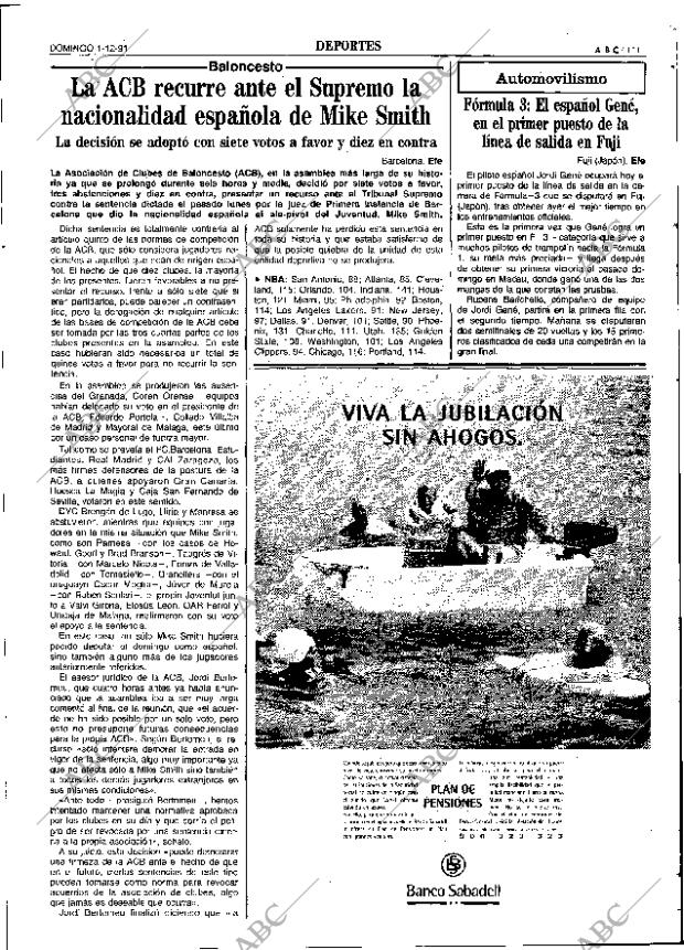 ABC SEVILLA 01-12-1991 página 111